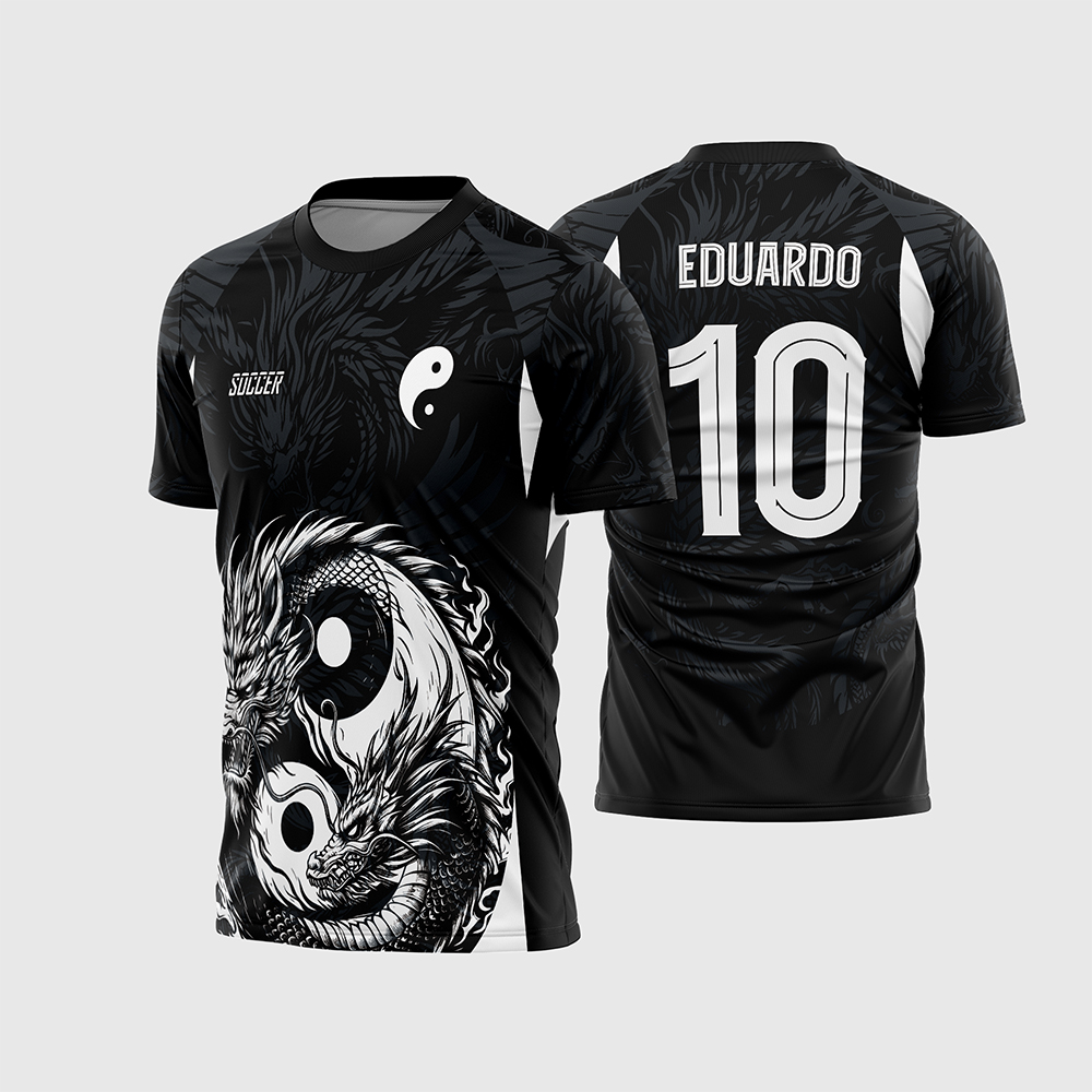 Arte Camisa Interclasse Dragão Yin Yang 2025