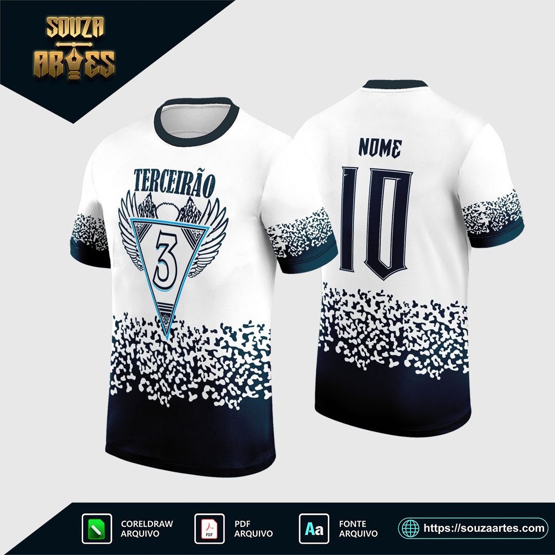 Arte Vetor Camisa Terceirão 2025