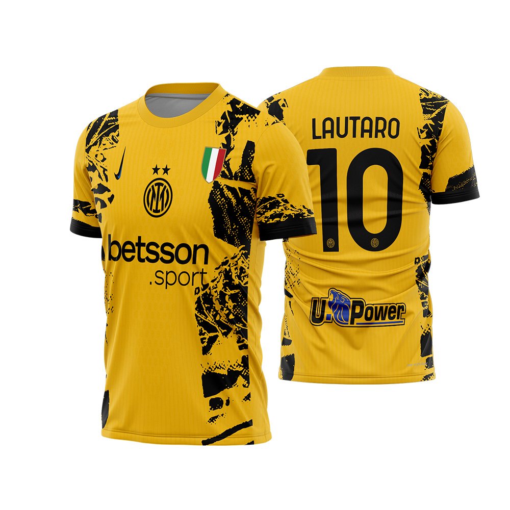Arte Vetor Camisa Inter de Milão Terceira 2024 – 2025