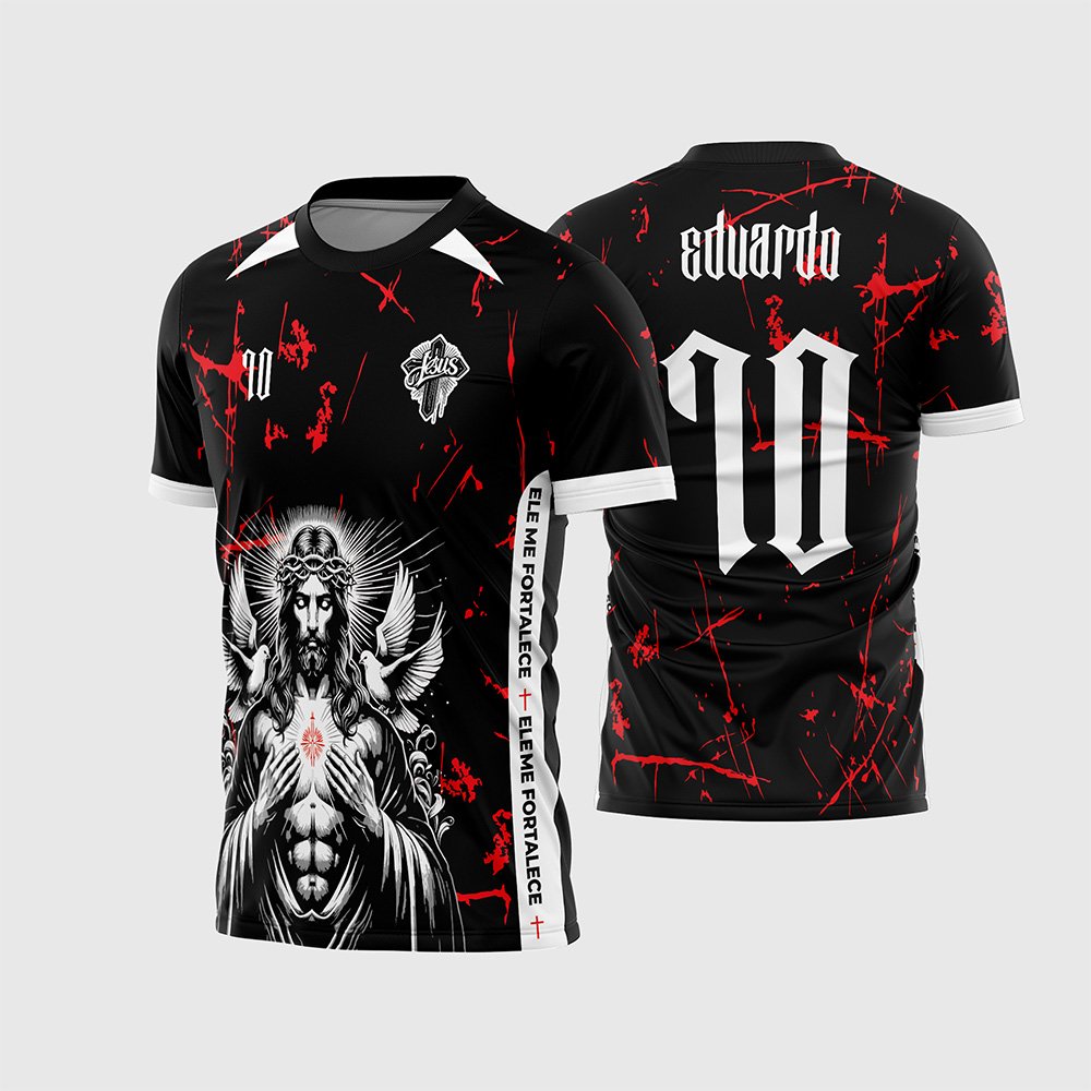 Arte Camisa Interclasse Jesus Cristo