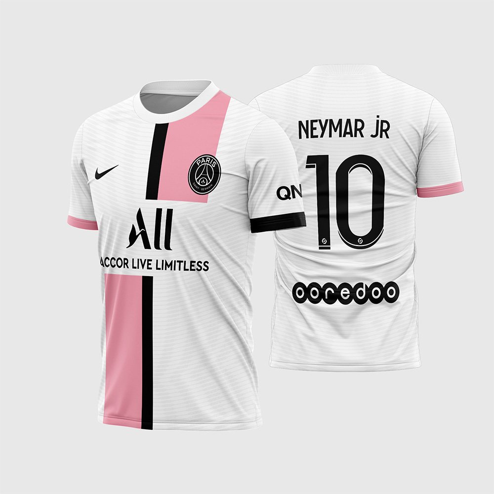 Arte Vetor Camisa PSG Reserva 2021 - 2022