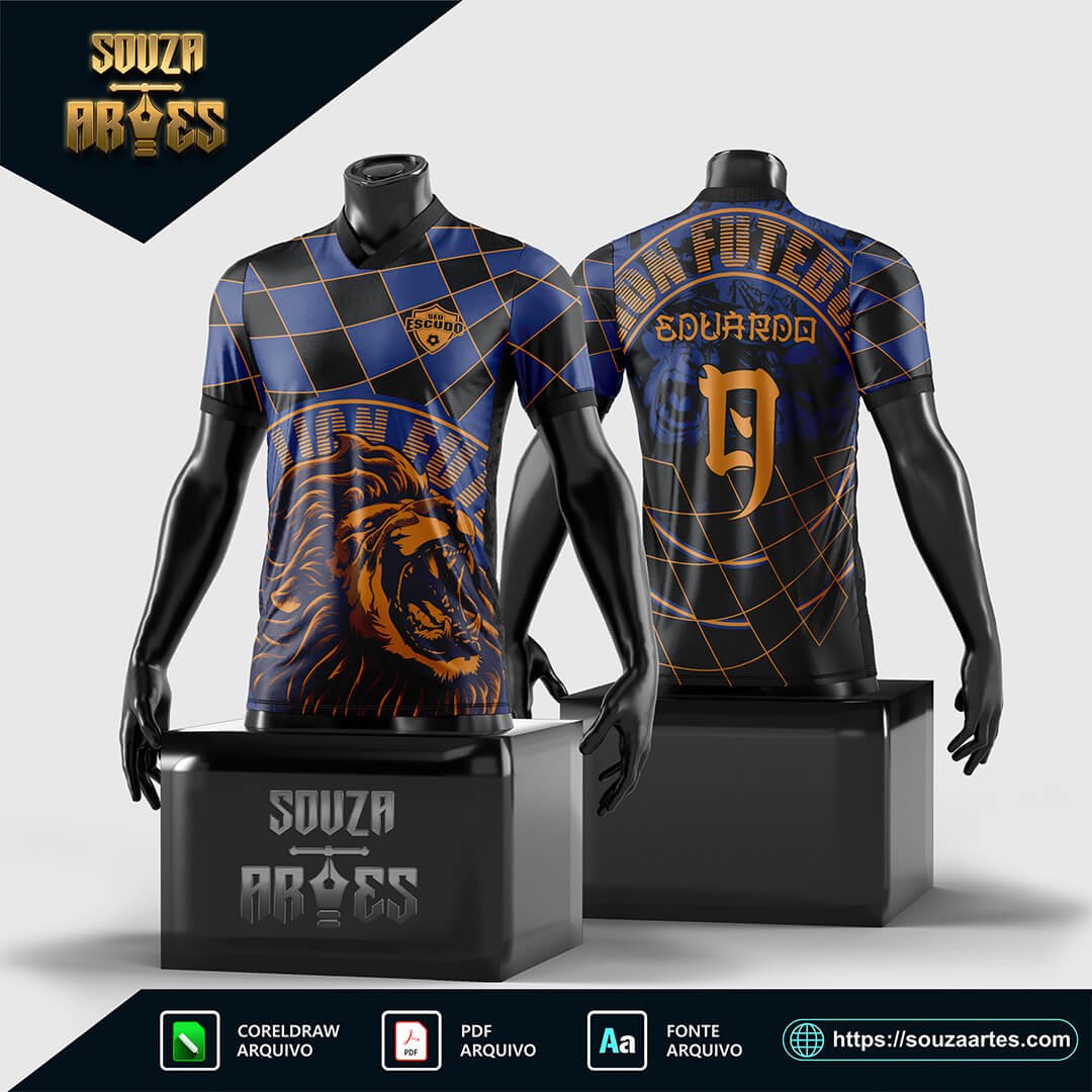 Arte Vetor Camisa Interclasse Leão 2024-2025