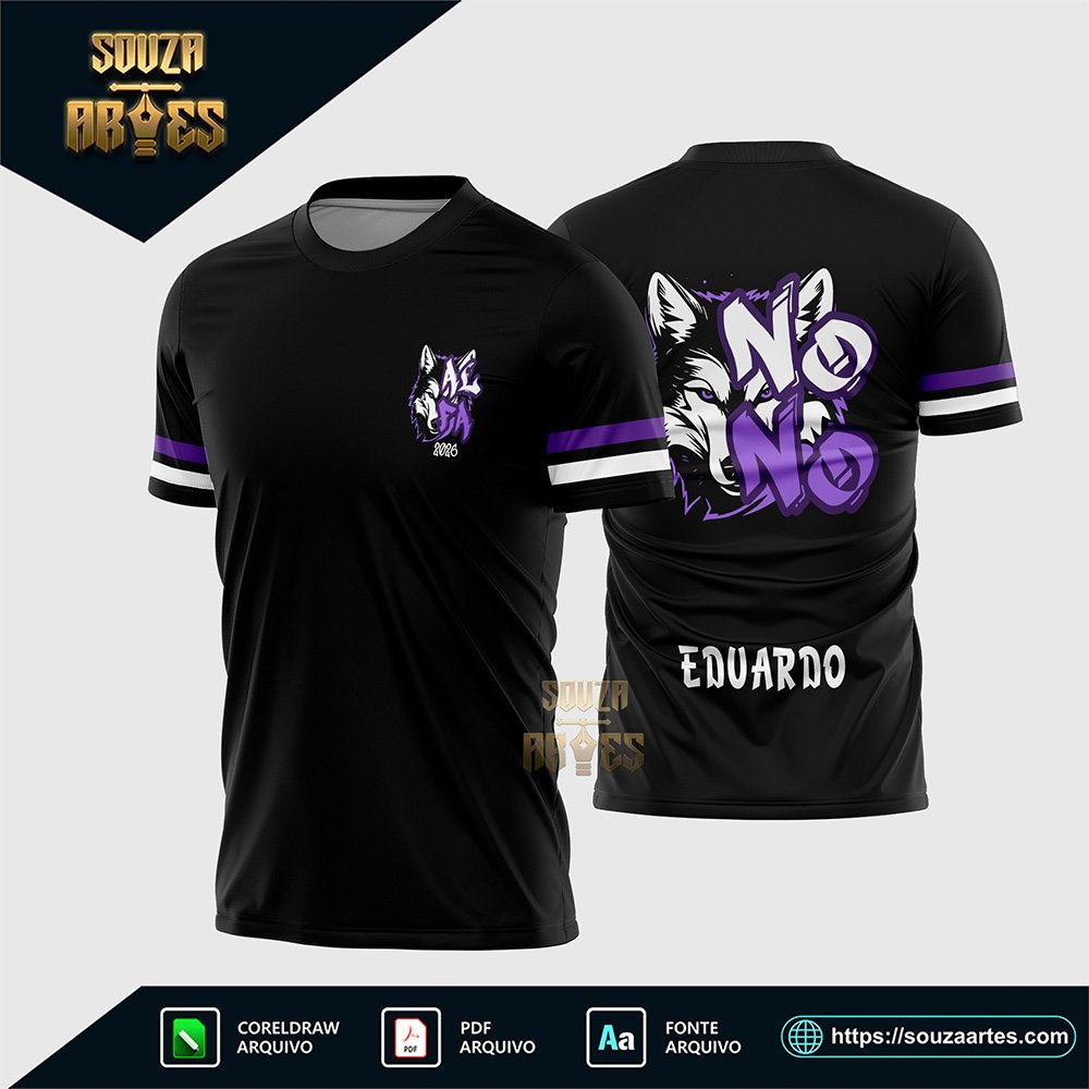 Arte Vetor Camisa Nono Ano Lobo Alfa 2026