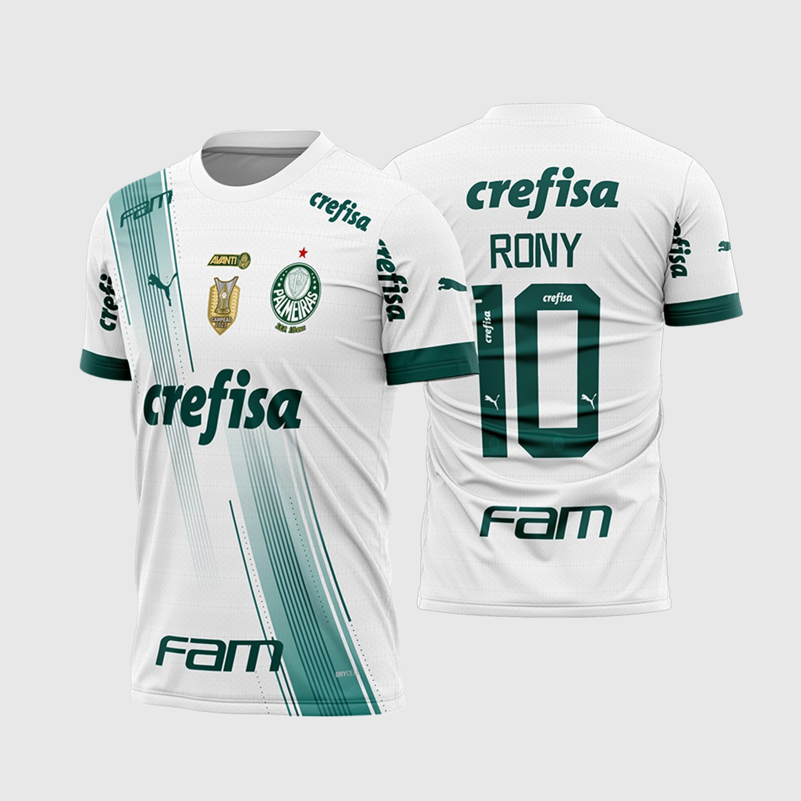 Arte Vetor Camisa do Palmeiras Reserva 2023