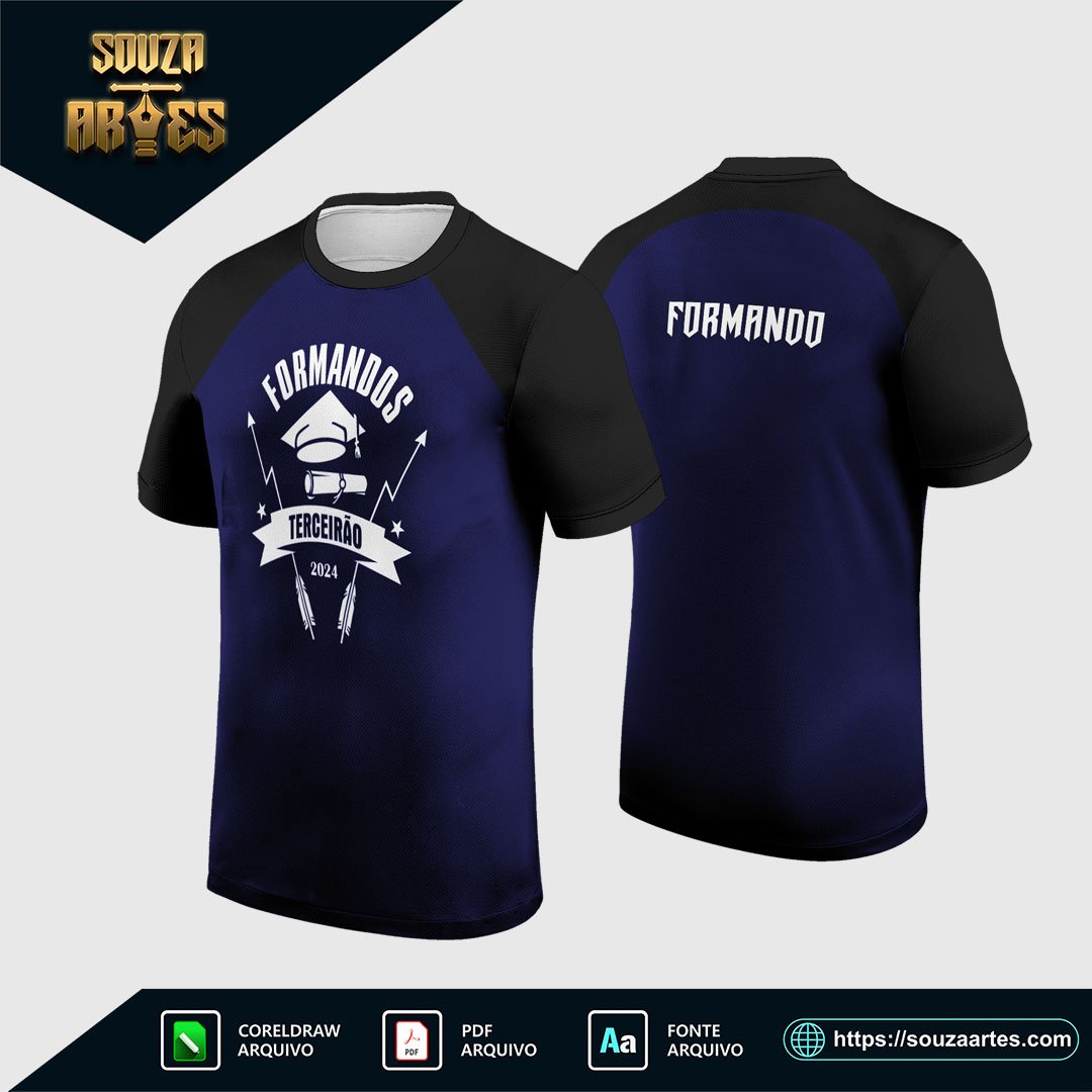 Arte Vetor Camisa Terceirão 2025