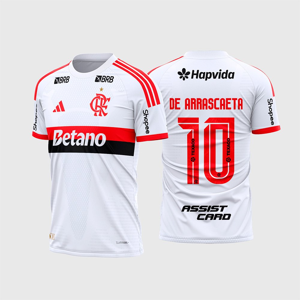 Arte Camisa Flamengo Reserva 2026 - 2027