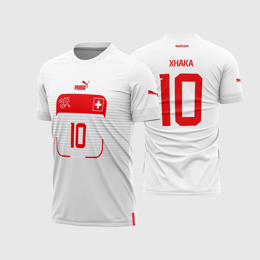 Arte Vetor Camisa Suíça Reserva 2023 - 2023
