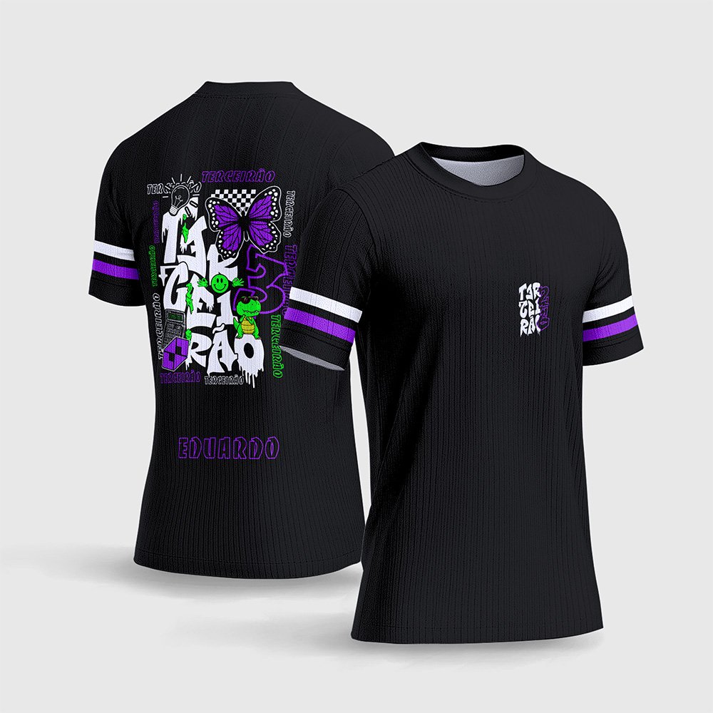 Arte Camisa Terceirão Verde Grafite 2026