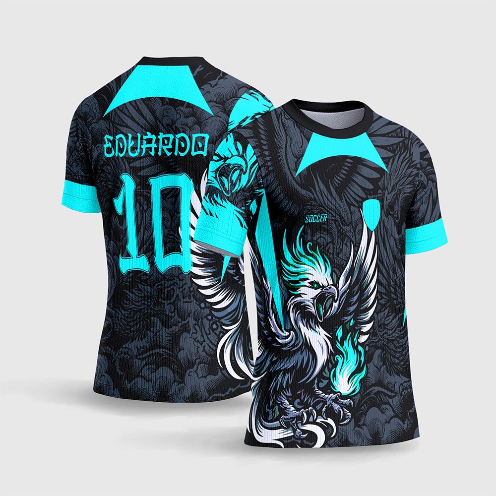 Arte Vetor Camisa Interclasse - Jogos Internos - 2026 - Fênix Azul