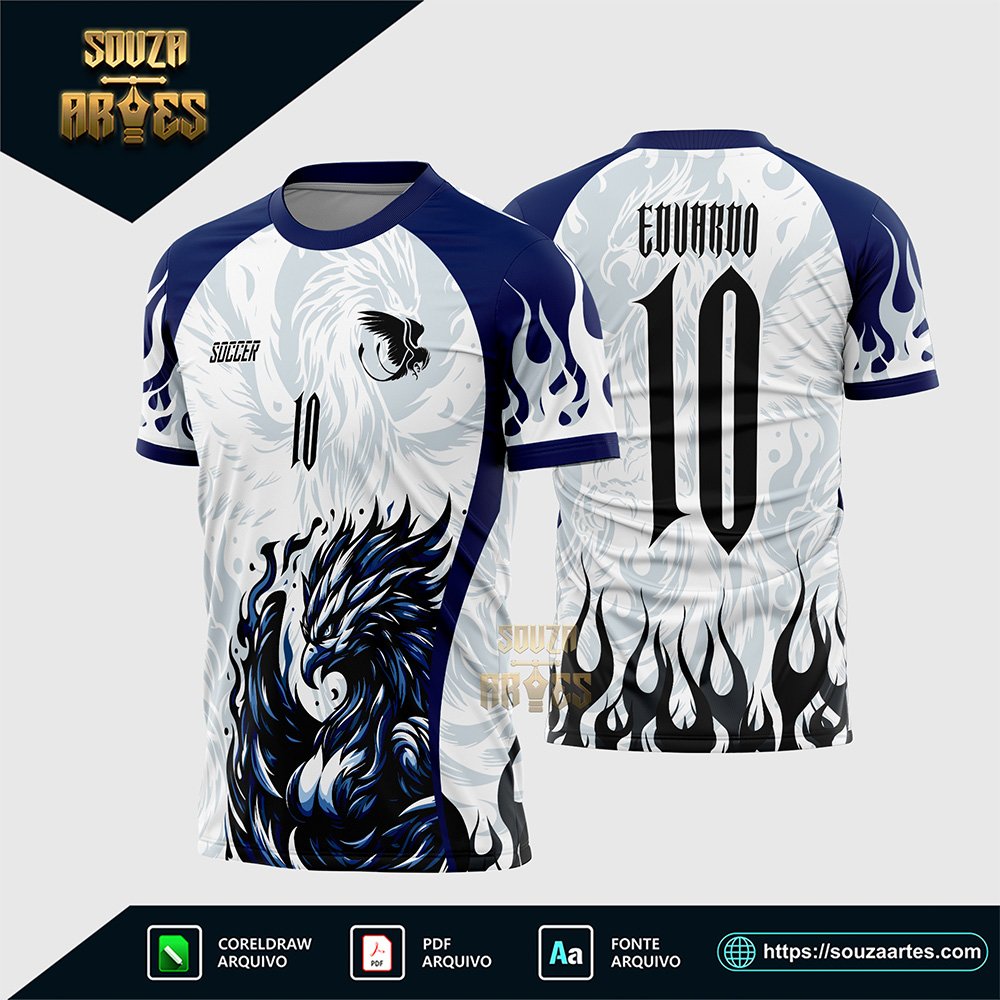 Arte Vetor Camisa de Interclasse Fênix 2026