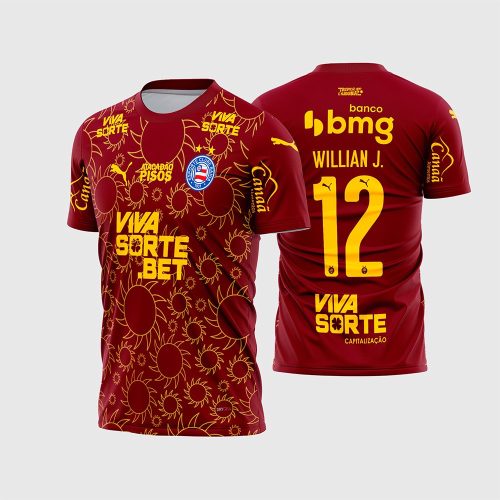 Arte Camisa Bahia Terceira 2025 - 2026