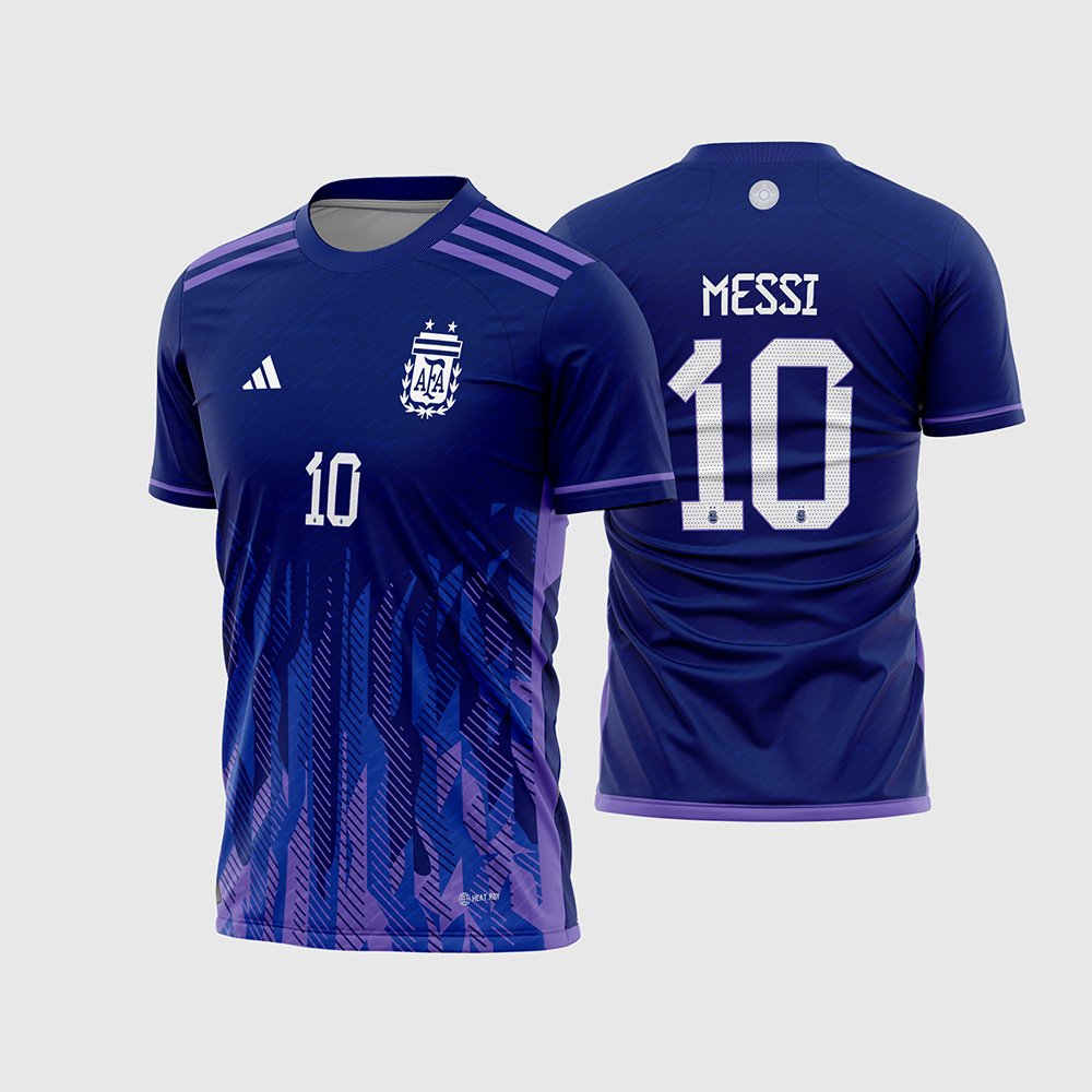 Arte Vetor Camisa Argentina Reserva 2022 - 2023