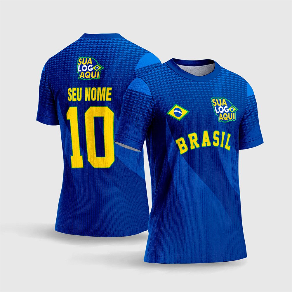 Arte Camisa Brasil Copa do Mundo 2026 Modelo 03