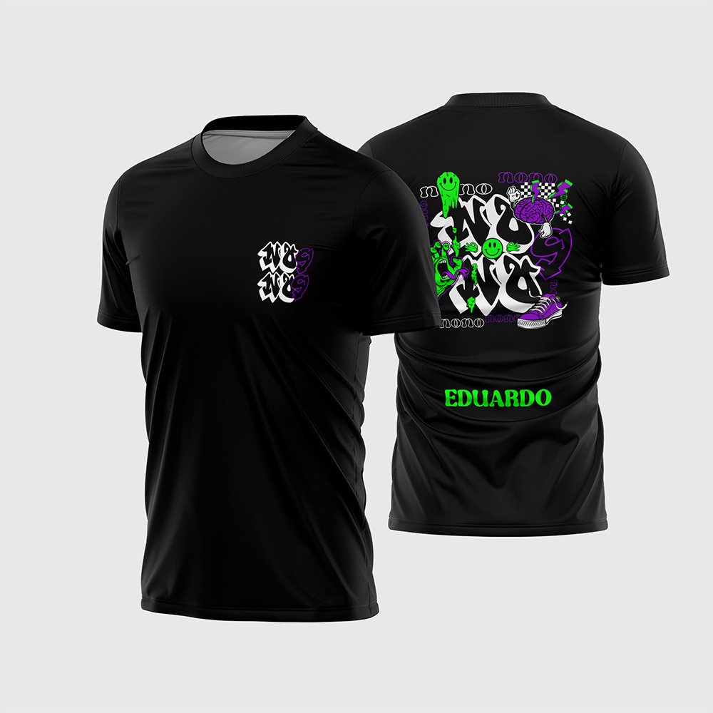 Arte Camisa Nono Ano Grafite 2026