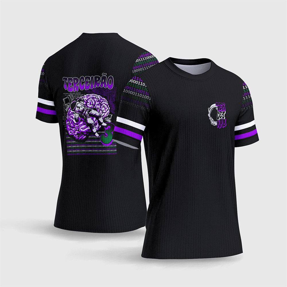 Arte Vetor Camisa Terceirao Astronaura Informatica