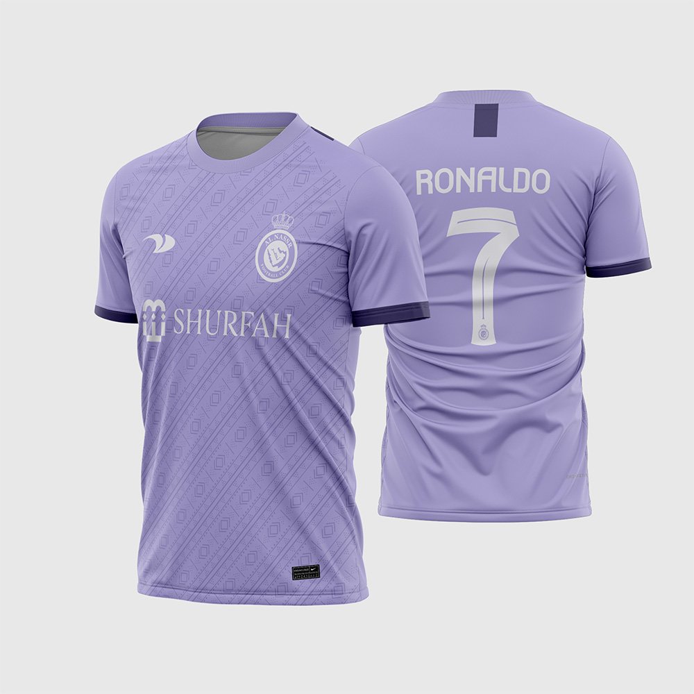 Arte Vetor Quarta Camisa Al Nassr Fc 2022 2023