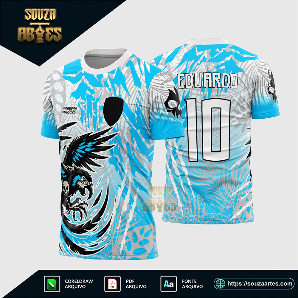 Arte Vetor Camisa de Interclasse Arara Ataque Feroz 2026