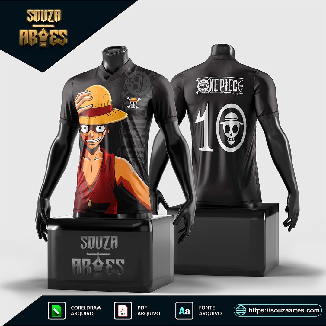Arte Vetor Camisa Interclasse One Piece 2024 2025