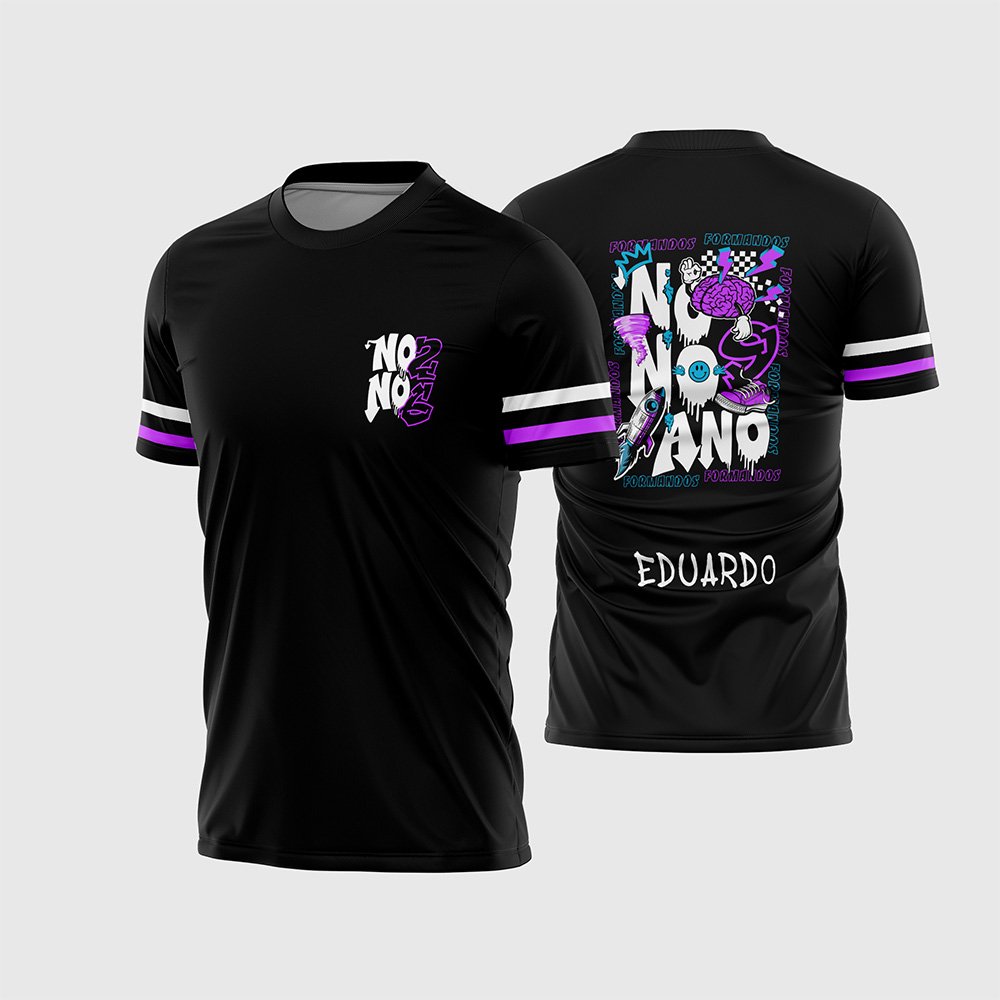 Arte Vetor Camisa Nono Ano Streetwear