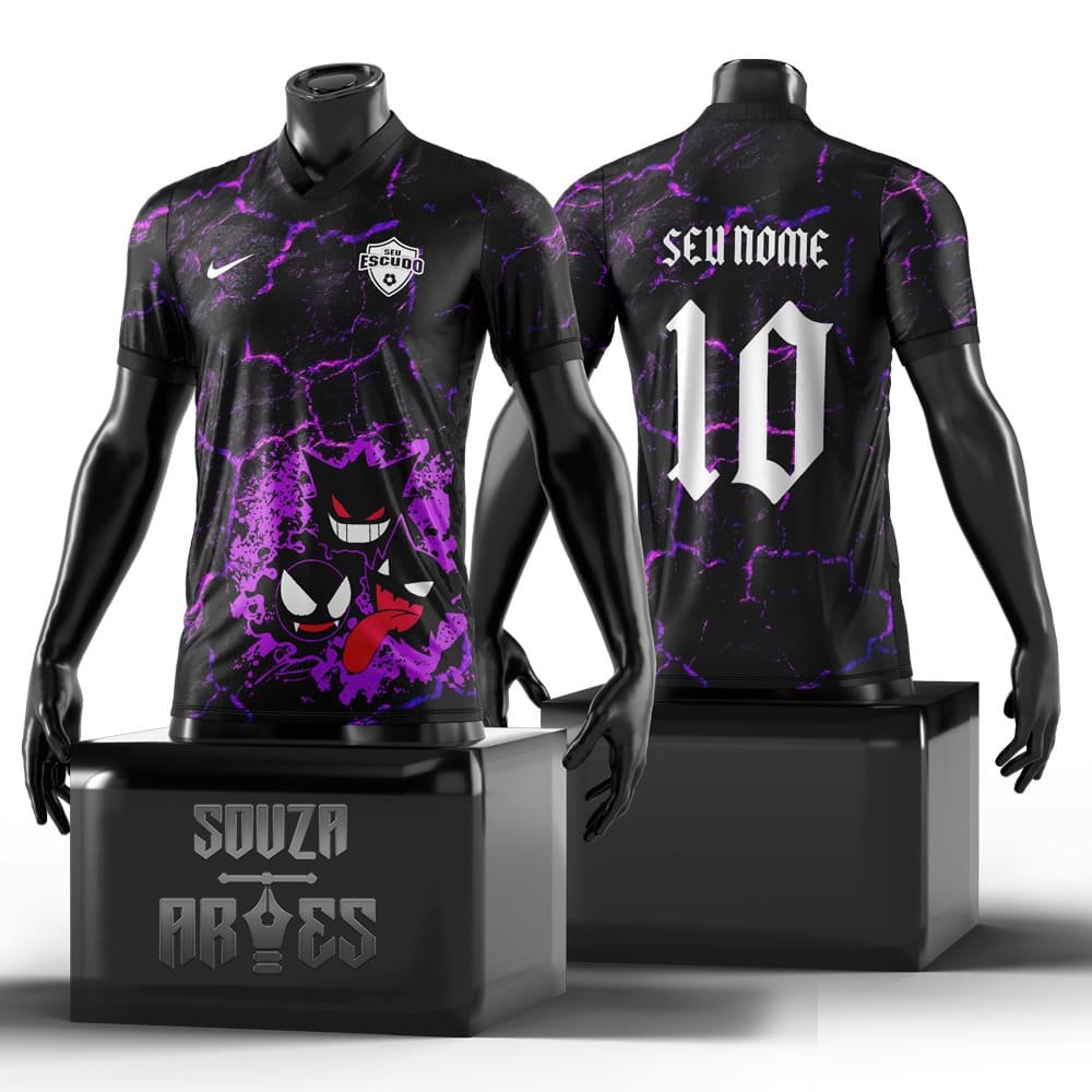 Arte Vetor Gengar Nike Interclasse 2024