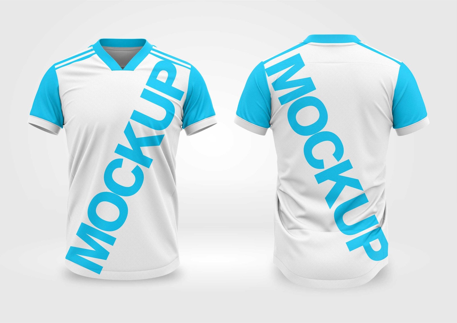 Mockup Camisa Gola V Adidas Editavel Corel Draw x7