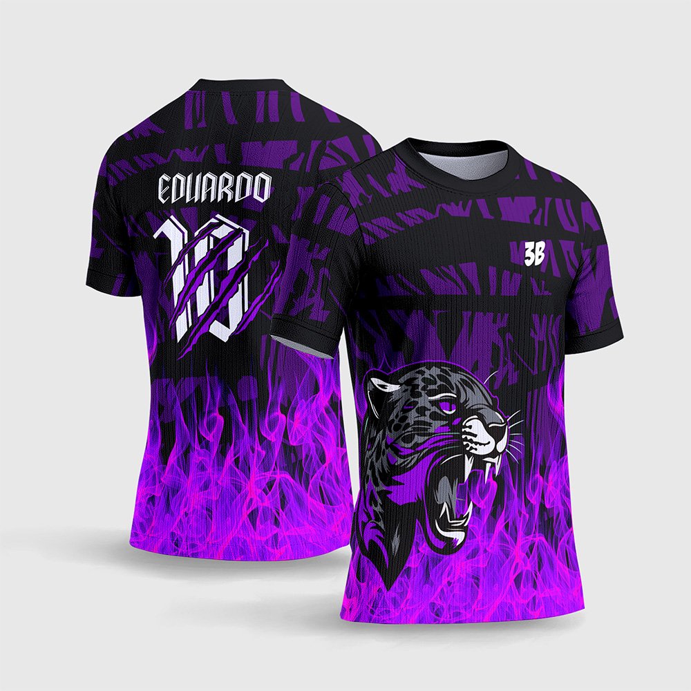 Arte Vetor Camisa InterClasse Pantera Negra Fogo 2026