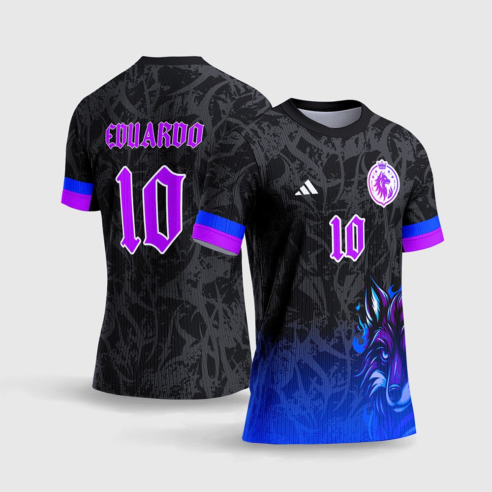 Arte Vetor Camisa de Interclasse 2026 Lobo FOX