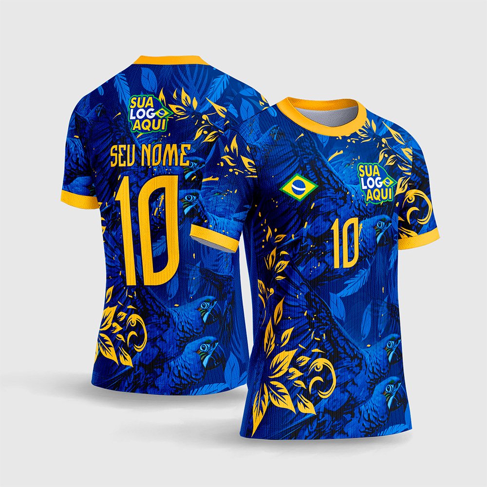 Arte Camisa Brasil Copa do Mundo 2026 Modelo 06