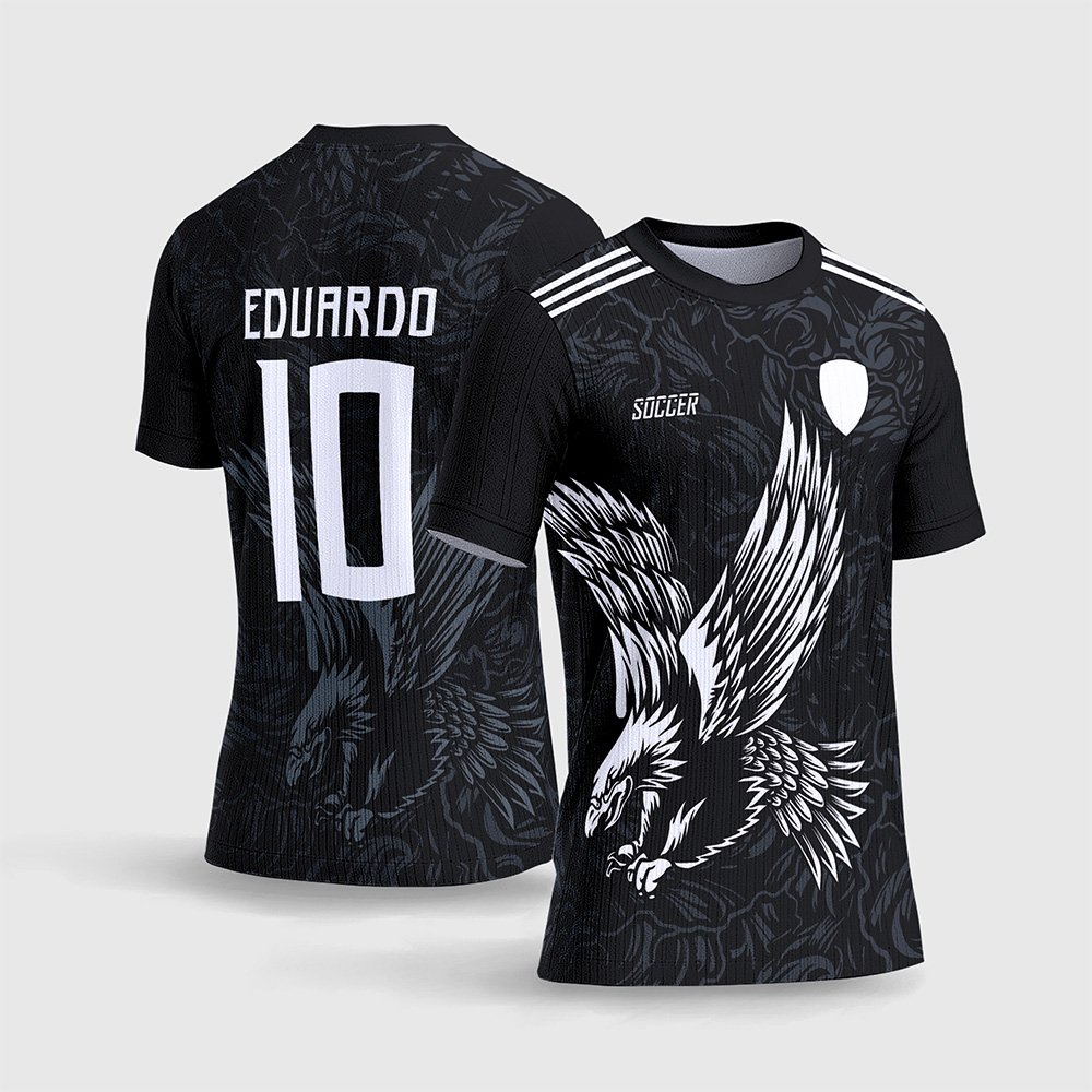 Arte Vetor Camisa de Interclasse Águia Black