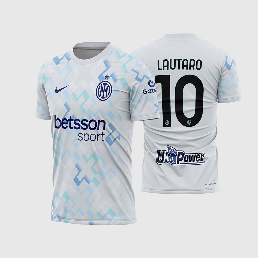 Arte Estampa Camisa Inter de Milão Reserva 2025 - 2026