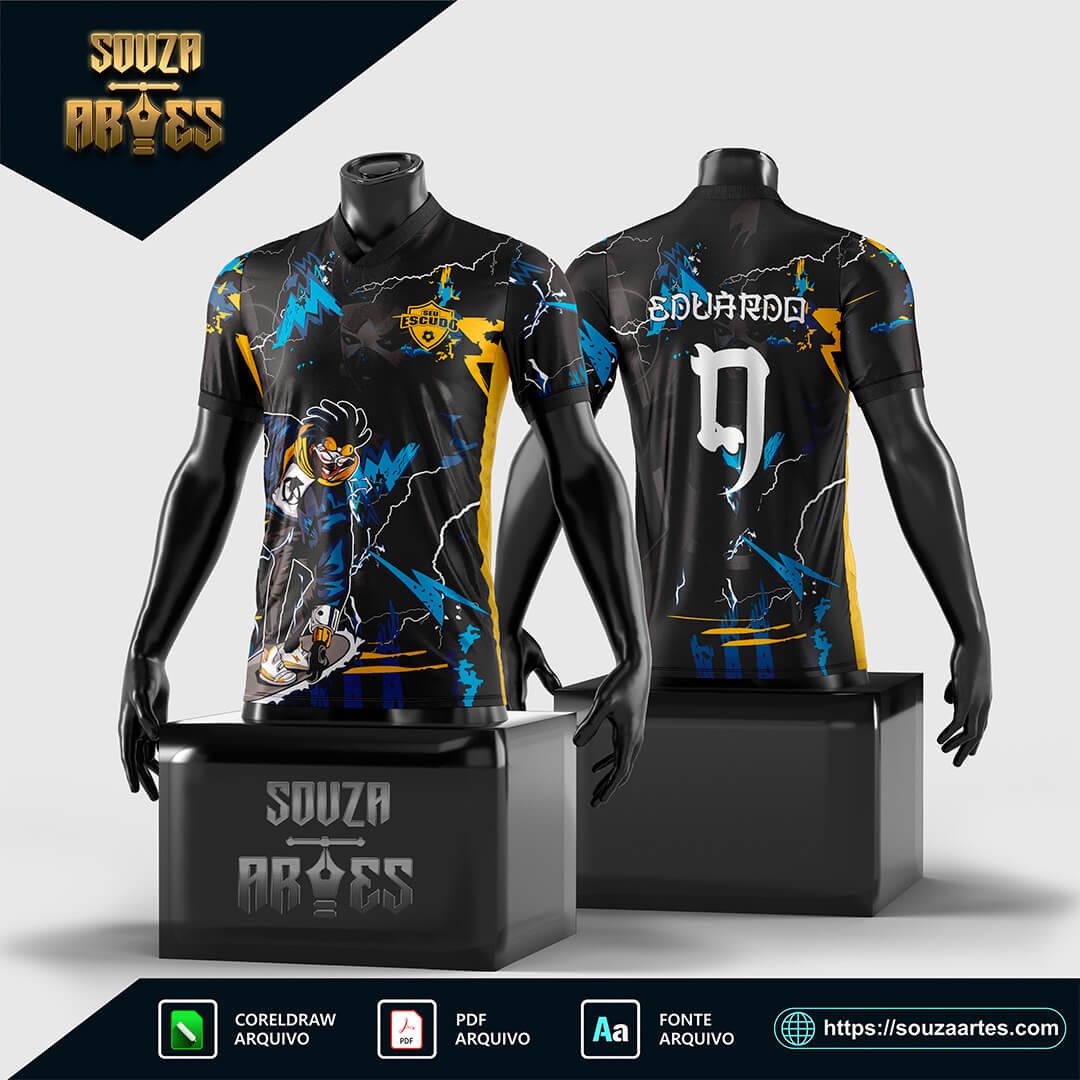 Arte Vetor Camisa Super Choque Interclasse 2024 - 2025