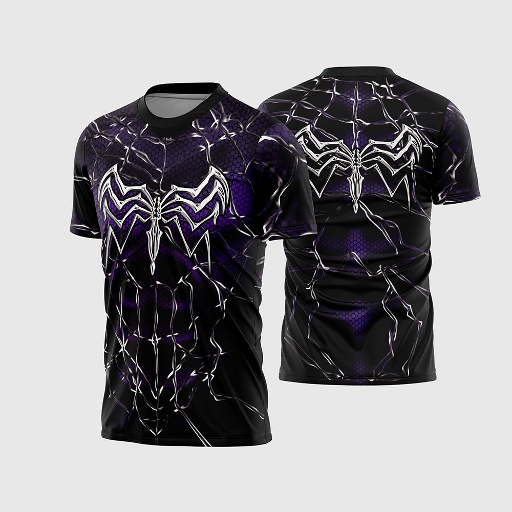 Arte Estampa Vetor Camisa Heróis - Venom