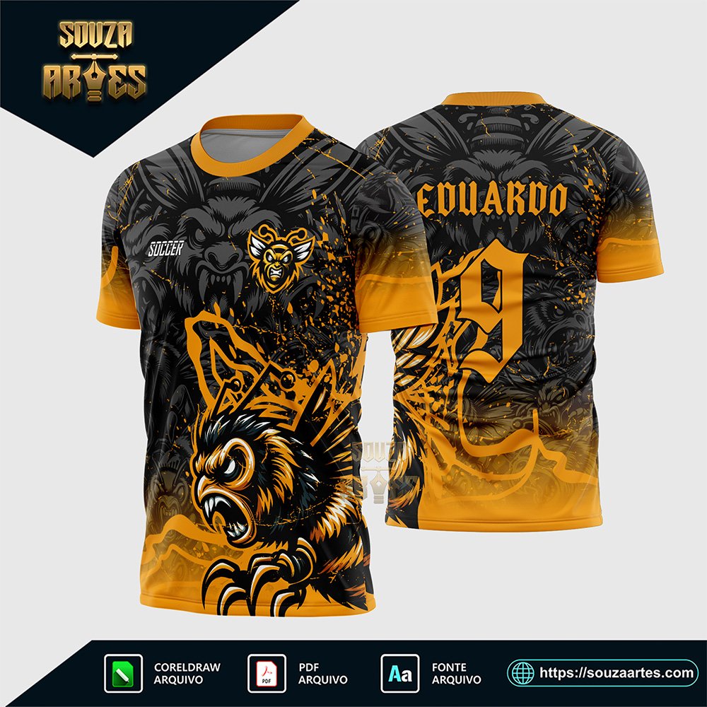 Arte Vetor Camisa Interclasse Abelha 2025