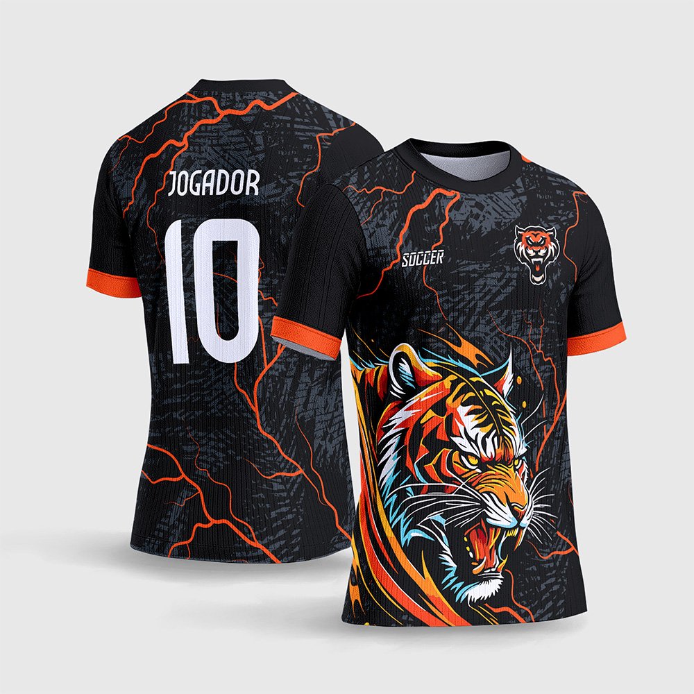 Arte Estampa Camisa de Interclasse Escolar Tigre 2026