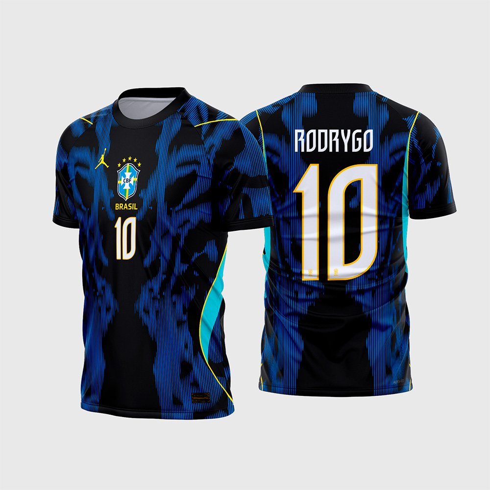 Arte Camisa Brasil Reserva 2026 - 2028