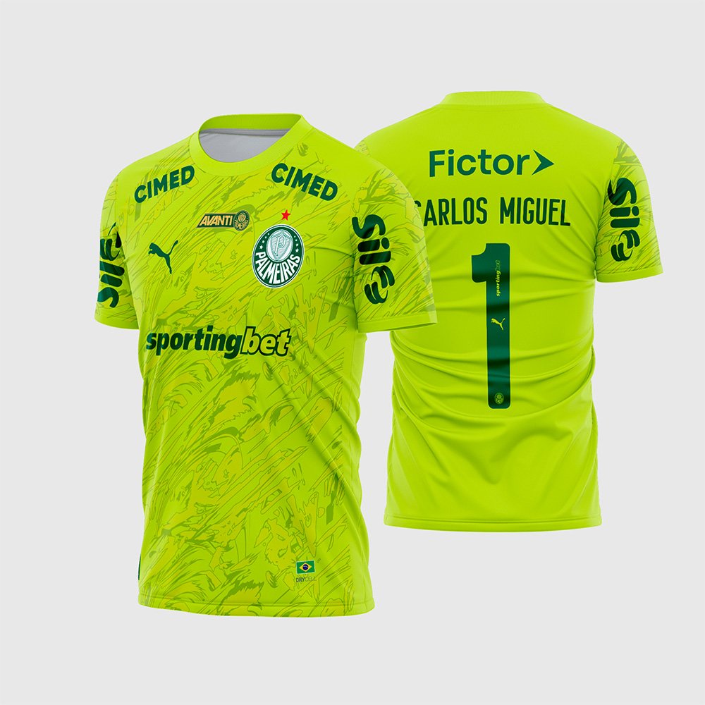 Arte Camisa Palmeiras Goleiro 2026