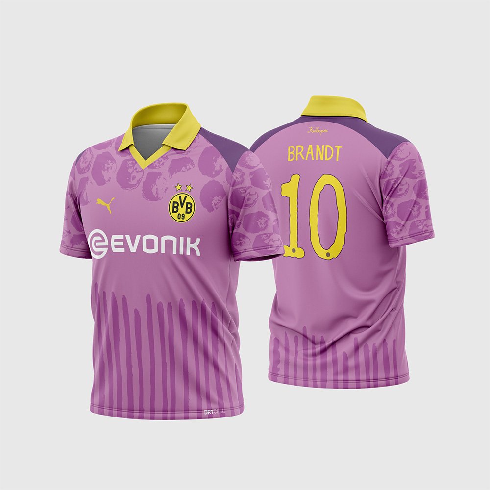 Arte Estampa Camisa Borussia Dortmund CWC Goleiro 2025 – 2026