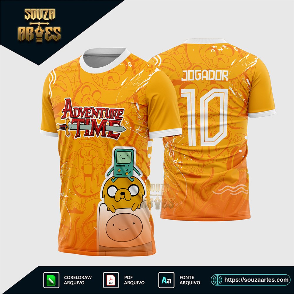 Arte vetor camisa interclasse hora de aventura