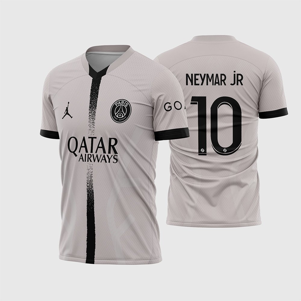 Arte Vetor Camisa Psg Visita 2022 - 2023