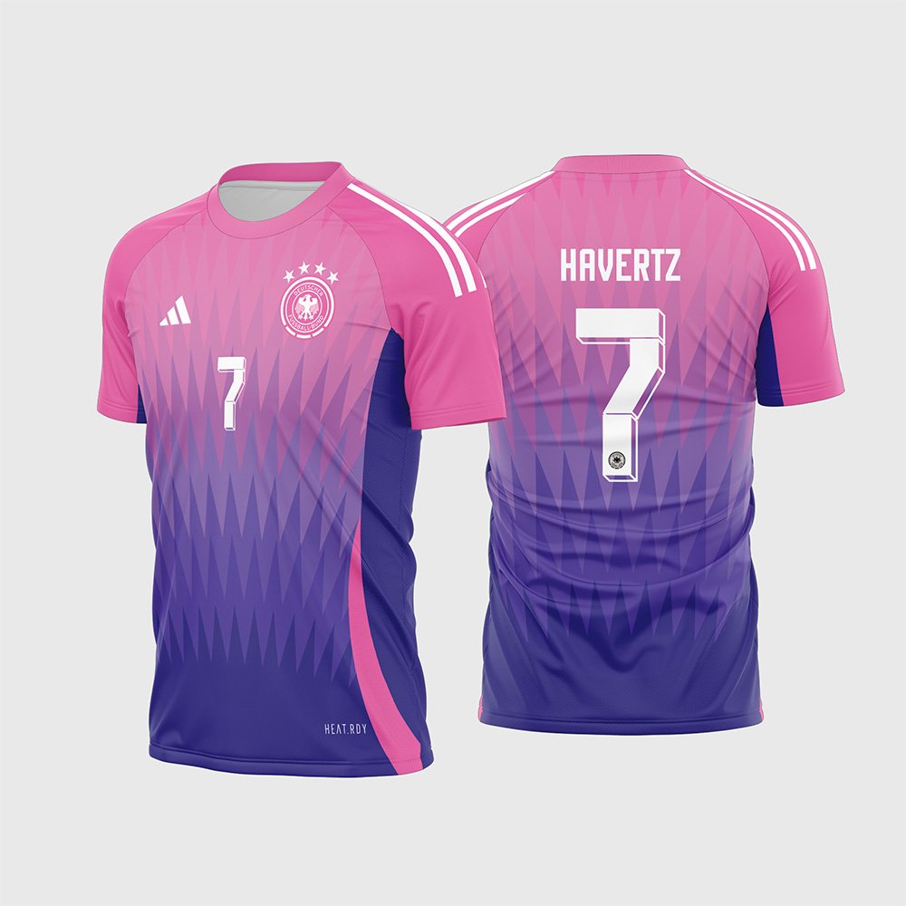 Arte Vetor Camisa Alemanha Reserva 2024 - 2025