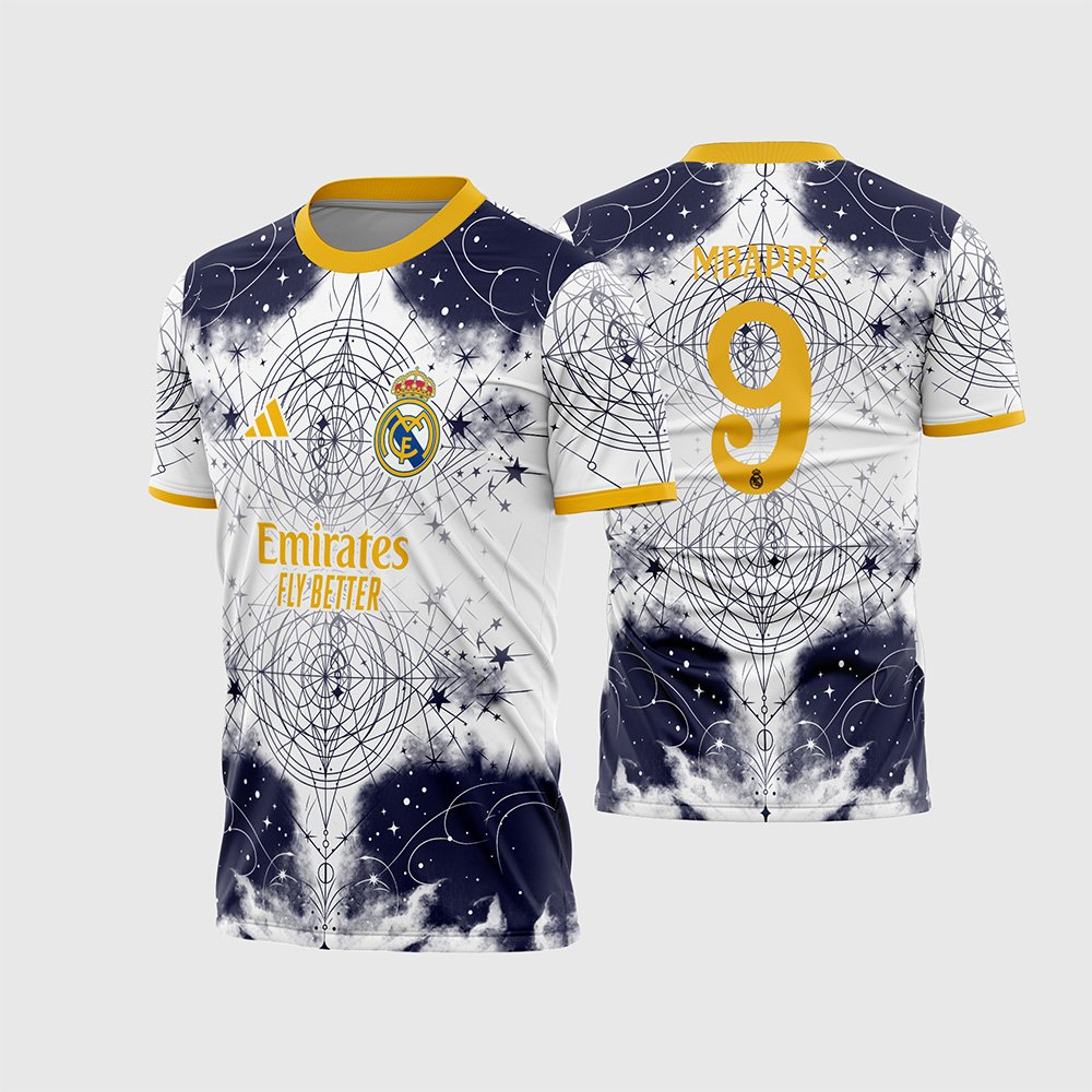 Arte Template Camisa Interclasse Real Madrid