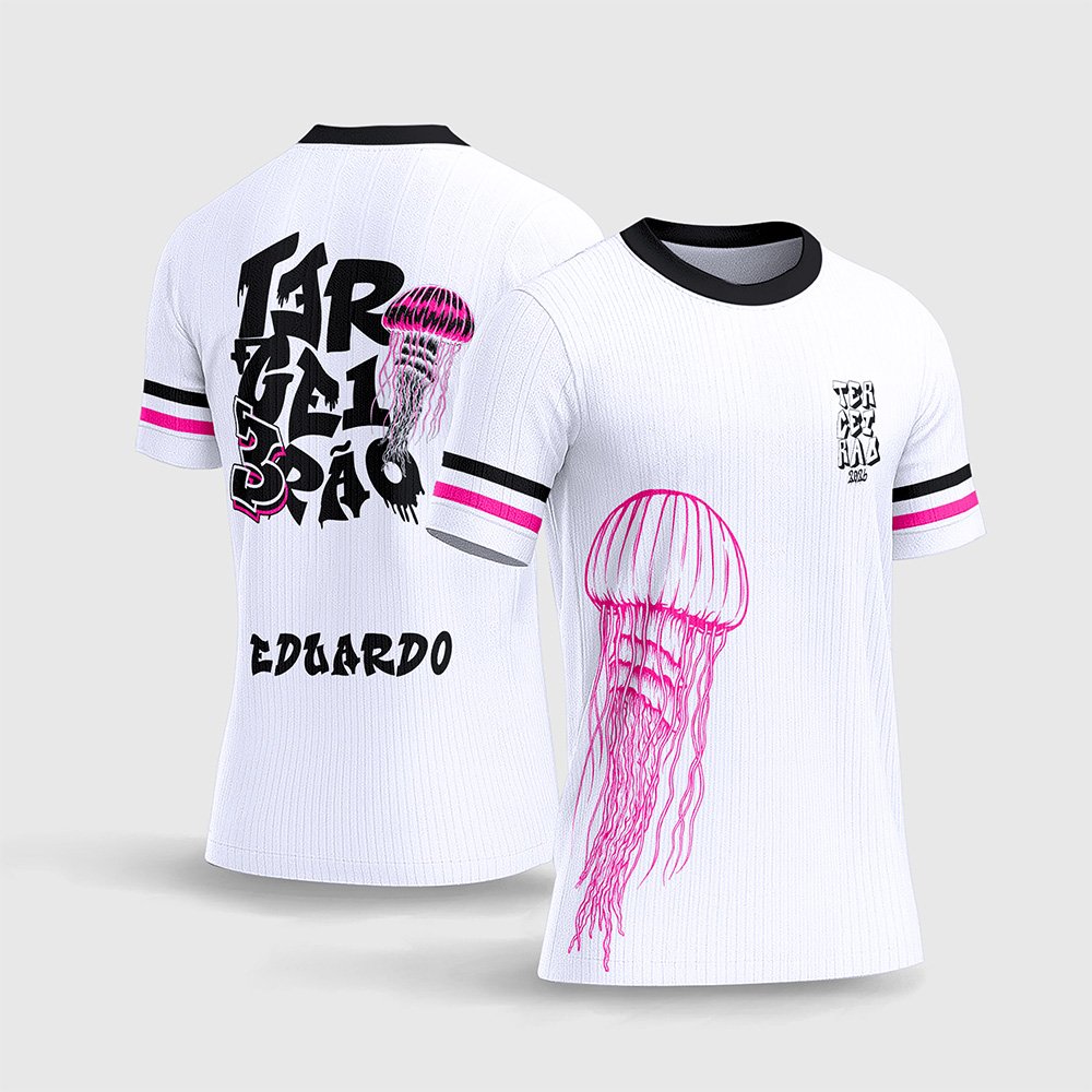 Arte Exclusiva para Camisa Terceirão Água Viva v2