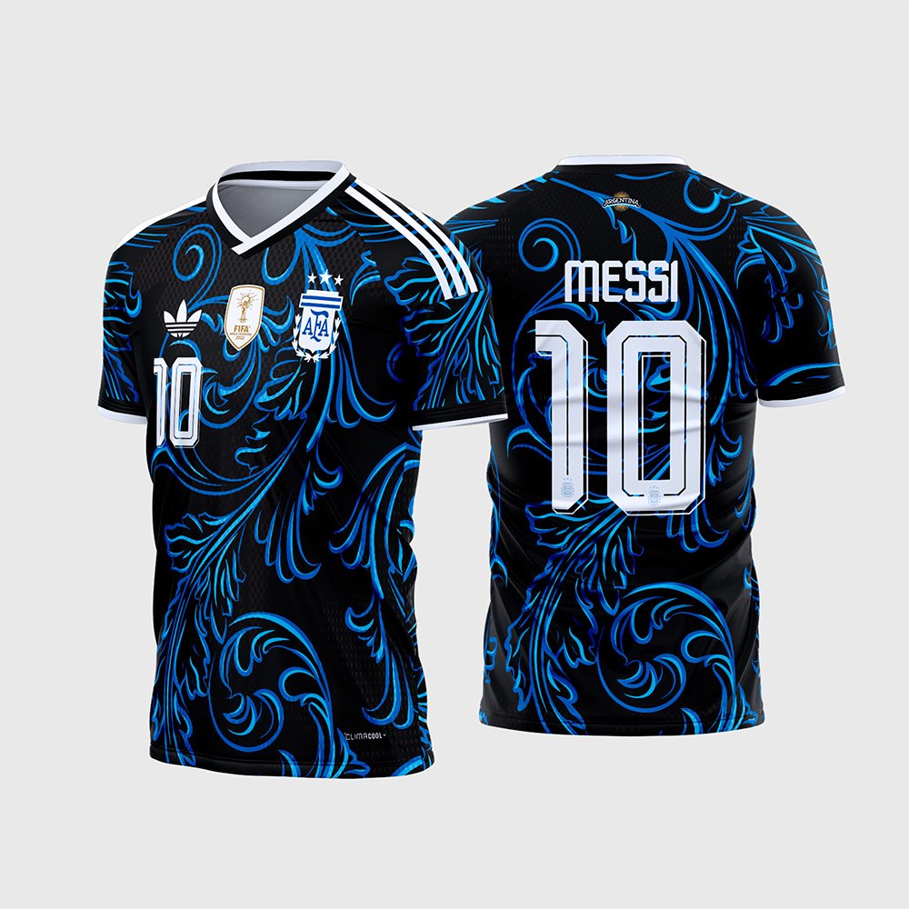 Arte Camisa Argentina Reserva 2026 - 2028