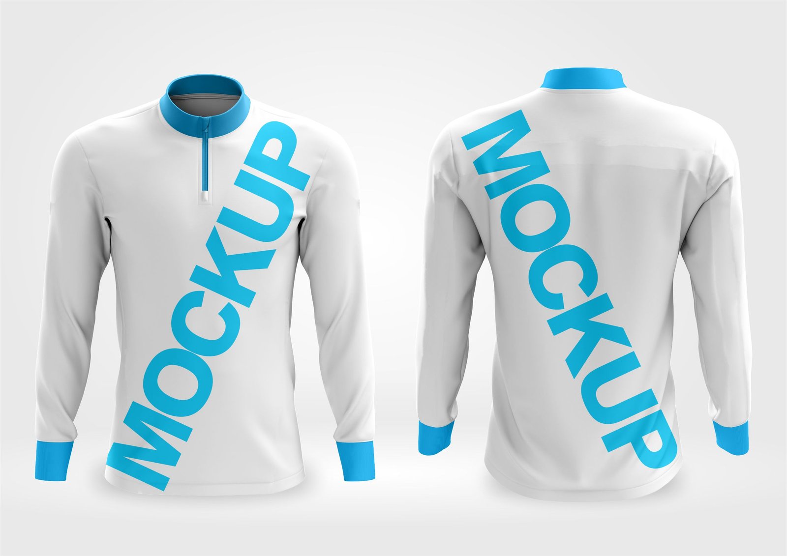 Mockup Camisa Pesca Manga Longa II Editavel Corel Draw x7