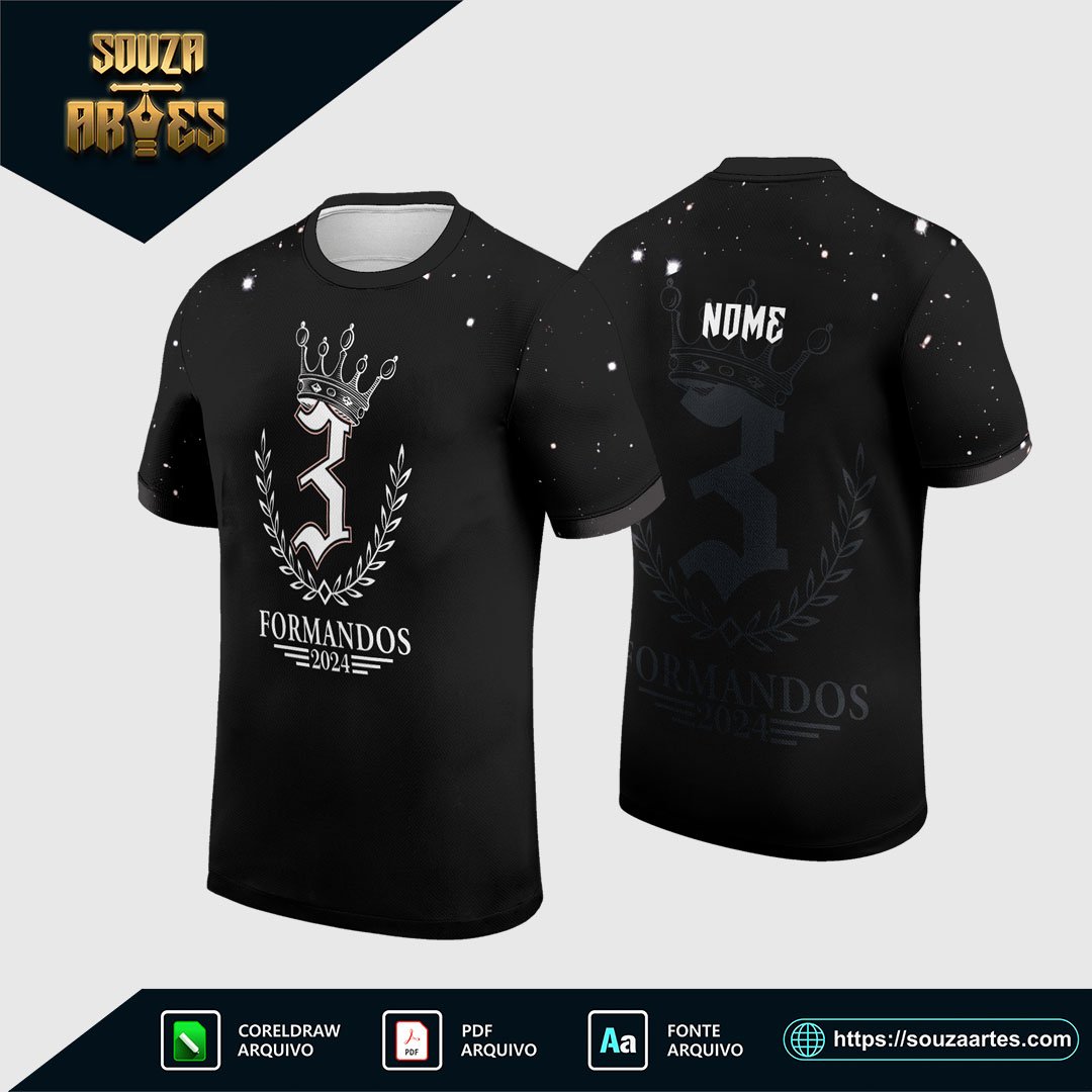 Arte Vetor Camisa Terceirão 2025