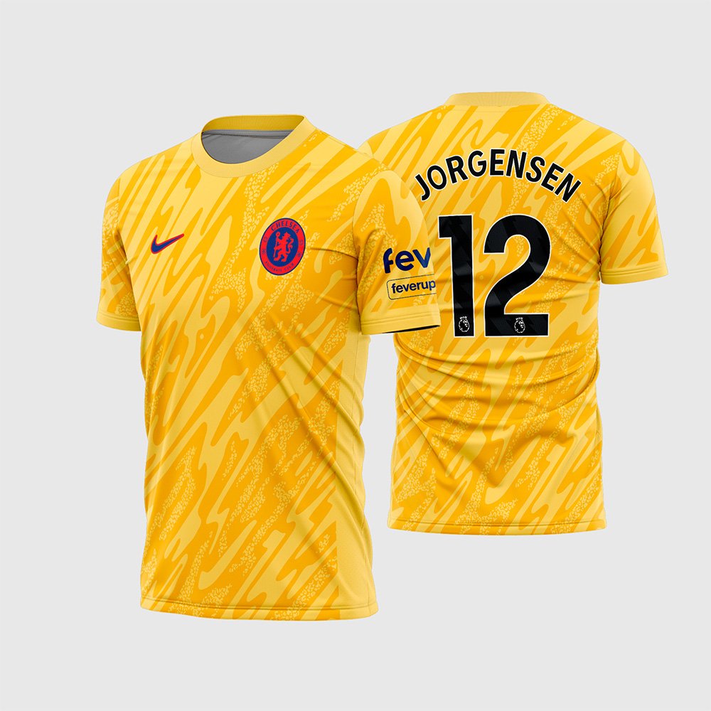 Arte Vetor Camisa Chelsea Goleiro 2024 - 2025