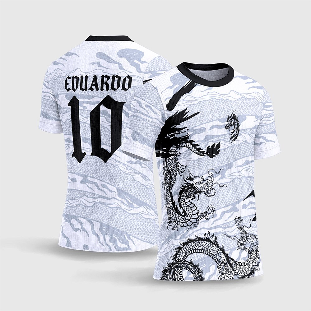 Arte Estampa Camisa Interclasse - Jogos Internos - 2026 - Dragão Branco