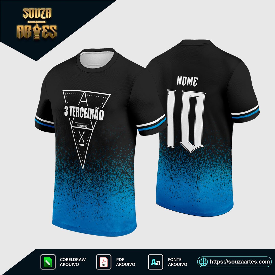 Arte Vetor Camisa Terceirão 2025