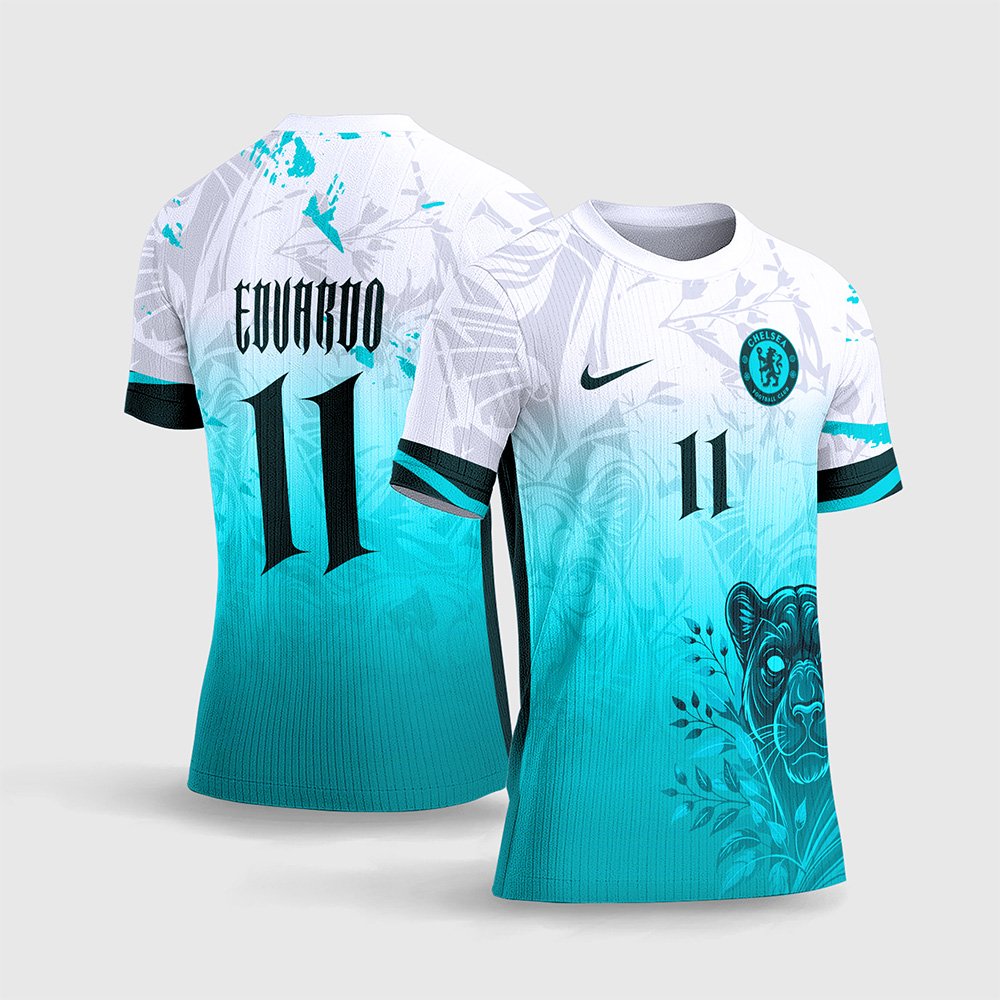 Arte Vetor Camisa Interclasse Pantera chelsea 2026