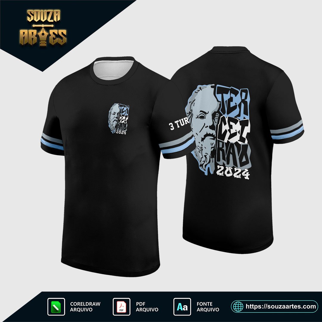 Arte Vetor Camisa Terceirão 2025